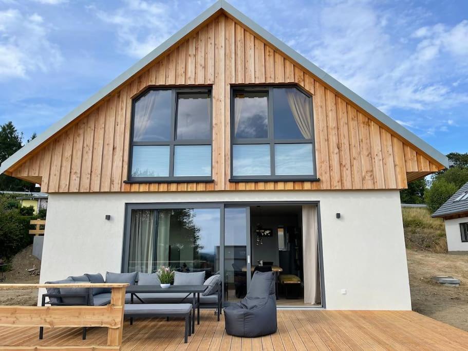 Ferienhaus Mountain View Six50 Mit Sauna Und Kamin In St. Andreasberg Sankt Andreasberg Exterior foto